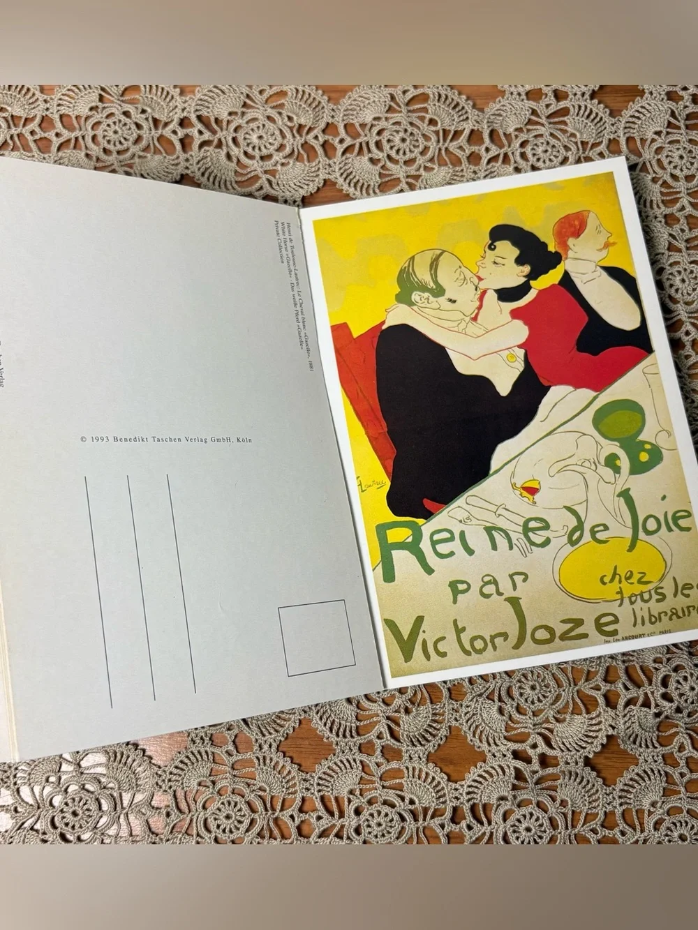 Toulouse-Lautrec Booklet of 30 Postcards Art Prints
